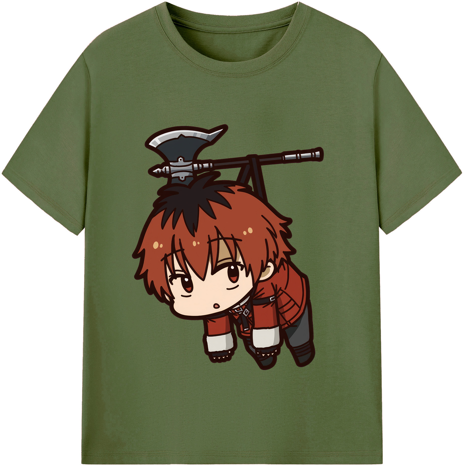 （画像用） 葬送のフリーレン Frieren 綿100％半袖Tシャツ（フロントプリント）